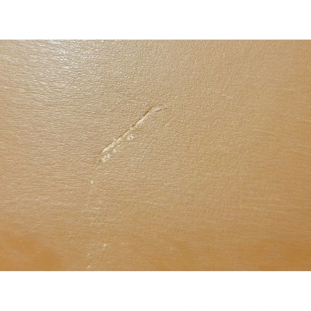 Lamarthe Paris Tan Leather Satchel Handbag Top Handle Bag - Picture 8 of 16